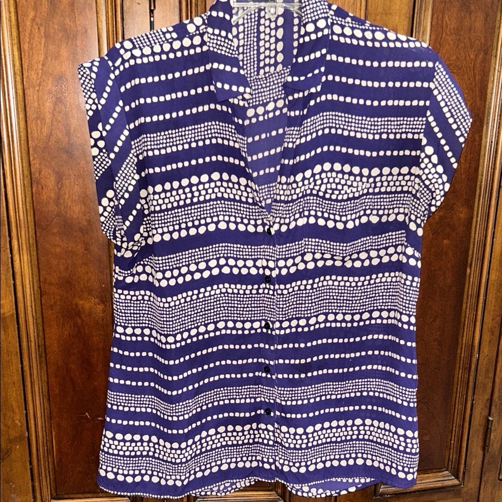 The Limited  polkadot blouse.  Size large.